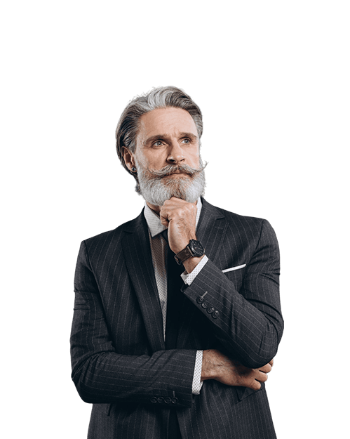 Pinstripe Tailored Suit Image